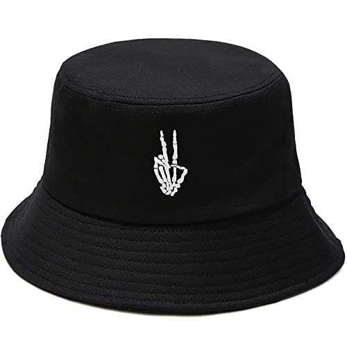 Skull Finger Black