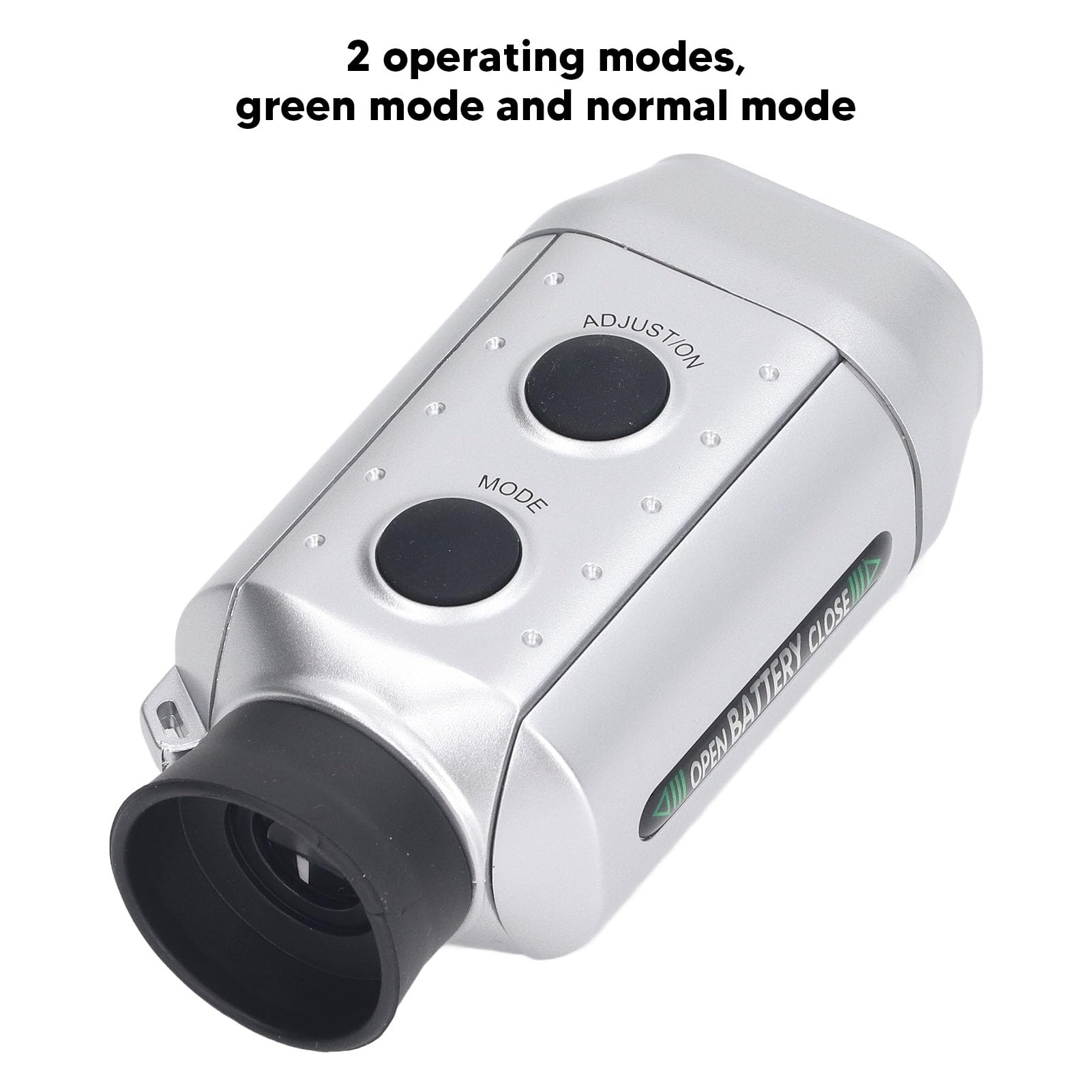 7X Magnification Golf & Hunting Rangefinder - 1000 Yards Range with 2 Modes, ABS Material, Includes 2 CR2032 Batteries - Perfect for Golfing, Hunting, Archery & Outdoor Sports