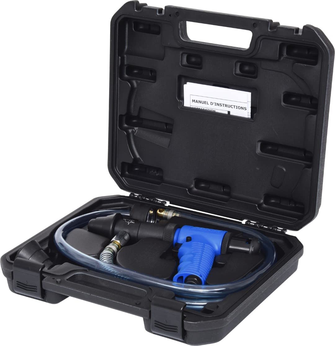 4-Piece Cooling System Vacuum Refill Kit - Professional AC Recharge & Air Conditioning Service Tool for Cars, Trucks & Vehicles | Perfect for DIY Auto Repair & Maintenance