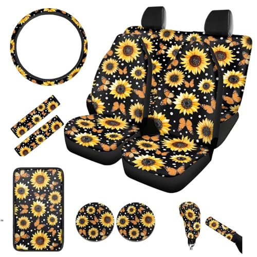 Sunflower Butterfly Yellow