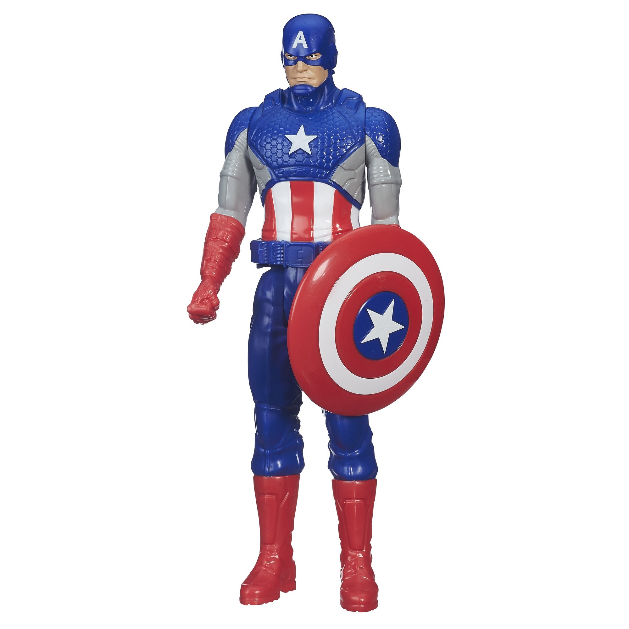 Marvel Titan Hero Series Captain America Action Figure – 12-Inch Collectible Toy for Kids & Adults | Perfect for Display, Play & Gifts