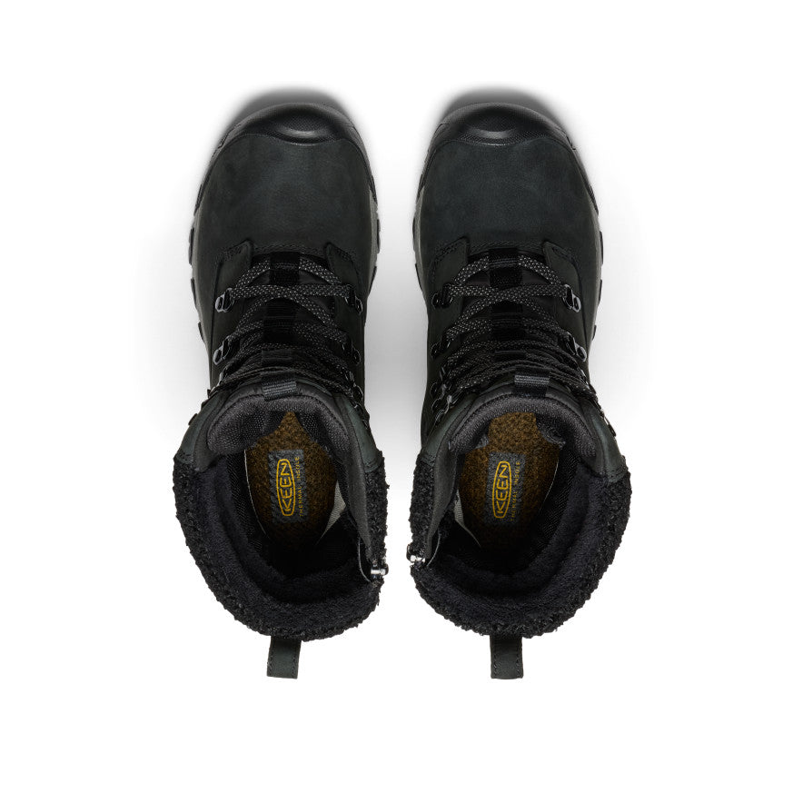 Women's Greta Tall Waterproof Winter Boots - Black/Black | Slip-Resistant & Warm | Perfect for Snow, Rain & Outdoor Activities