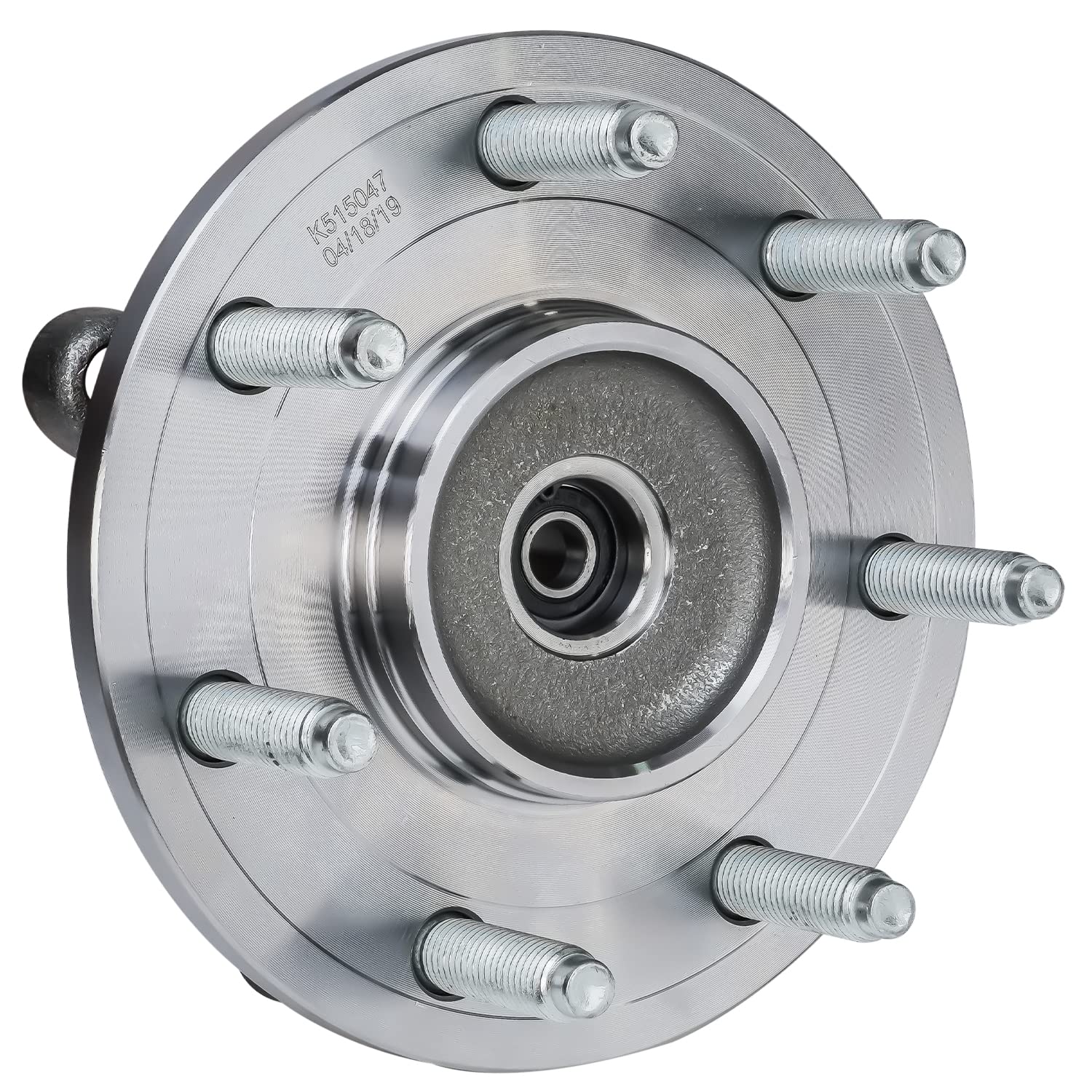 Detroit Axle 4WD 2-Piece Wheel Bearing Hub Assembly for 2004-2005 Ford F-150 - Front Wheel Bearing Replacement Kit for Off-Roading & Towing