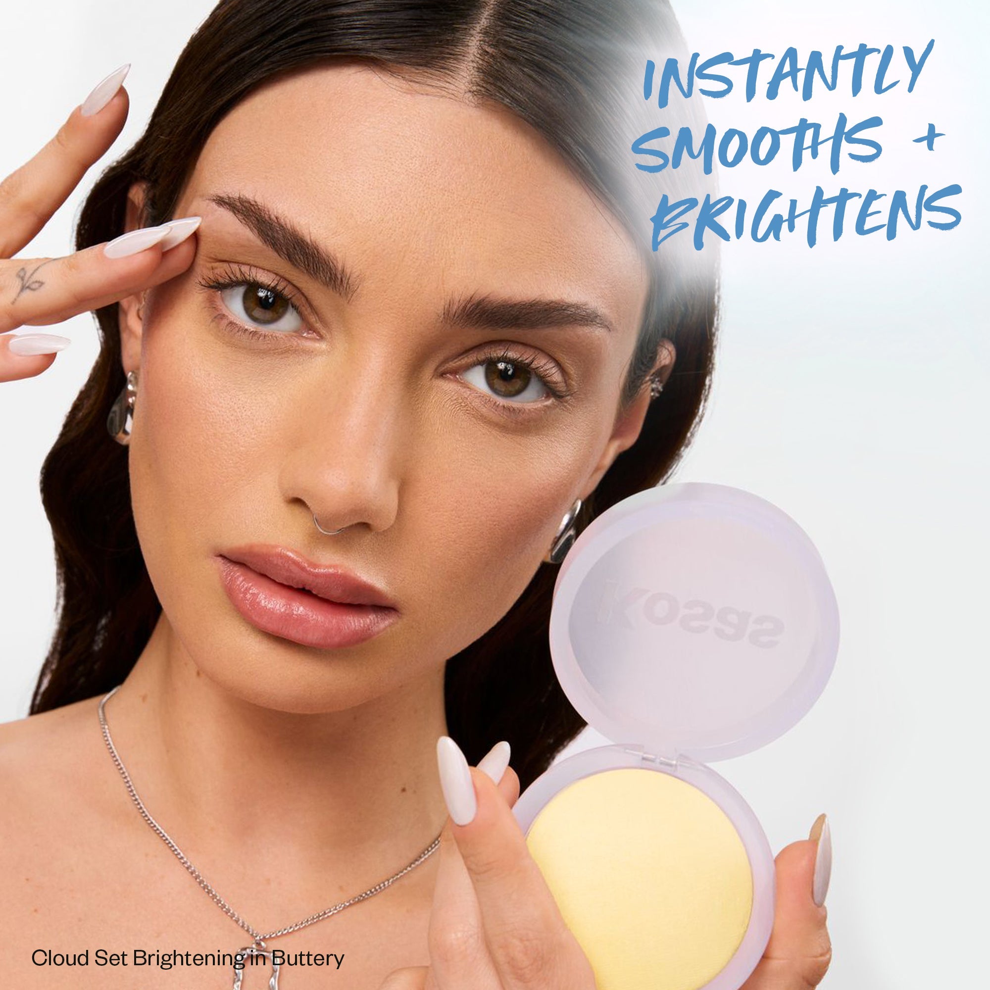 Cloud Set Brightening Powder - Translucent Loose Setting Powder for Flawless Makeup Finish | Oil Control & Shine Reduction | Perfect for Daily Wear & Special Occasions