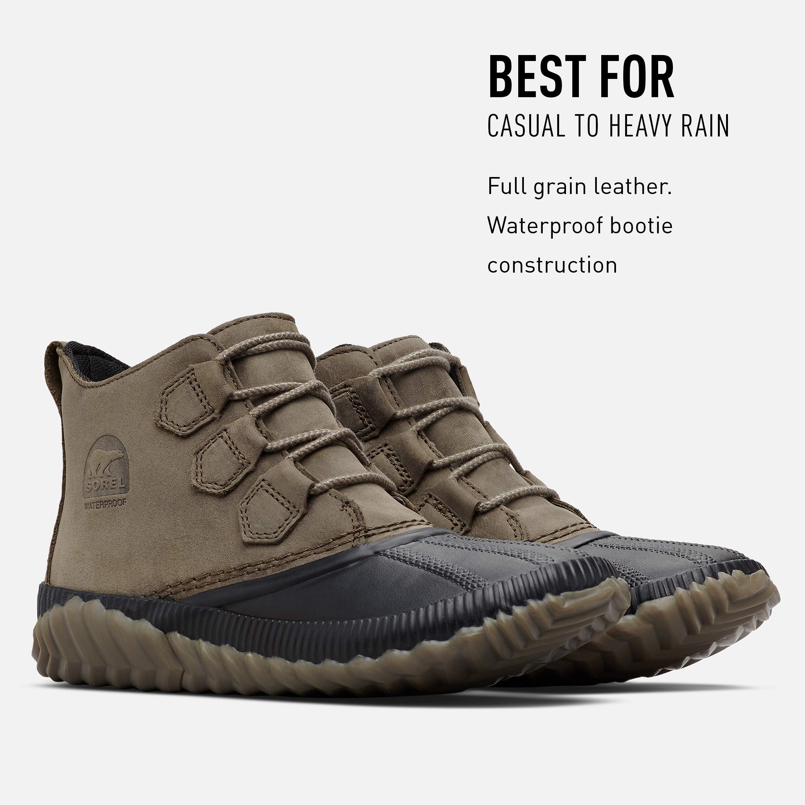 Sorel Women's Out 'N About Plus Boots - Waterproof Winter Snow Boots for Women, Comfortable Hiking & Outdoor Boots with Traction - Perfect for Snowy Weather, Walking Dogs & Winter Adventures