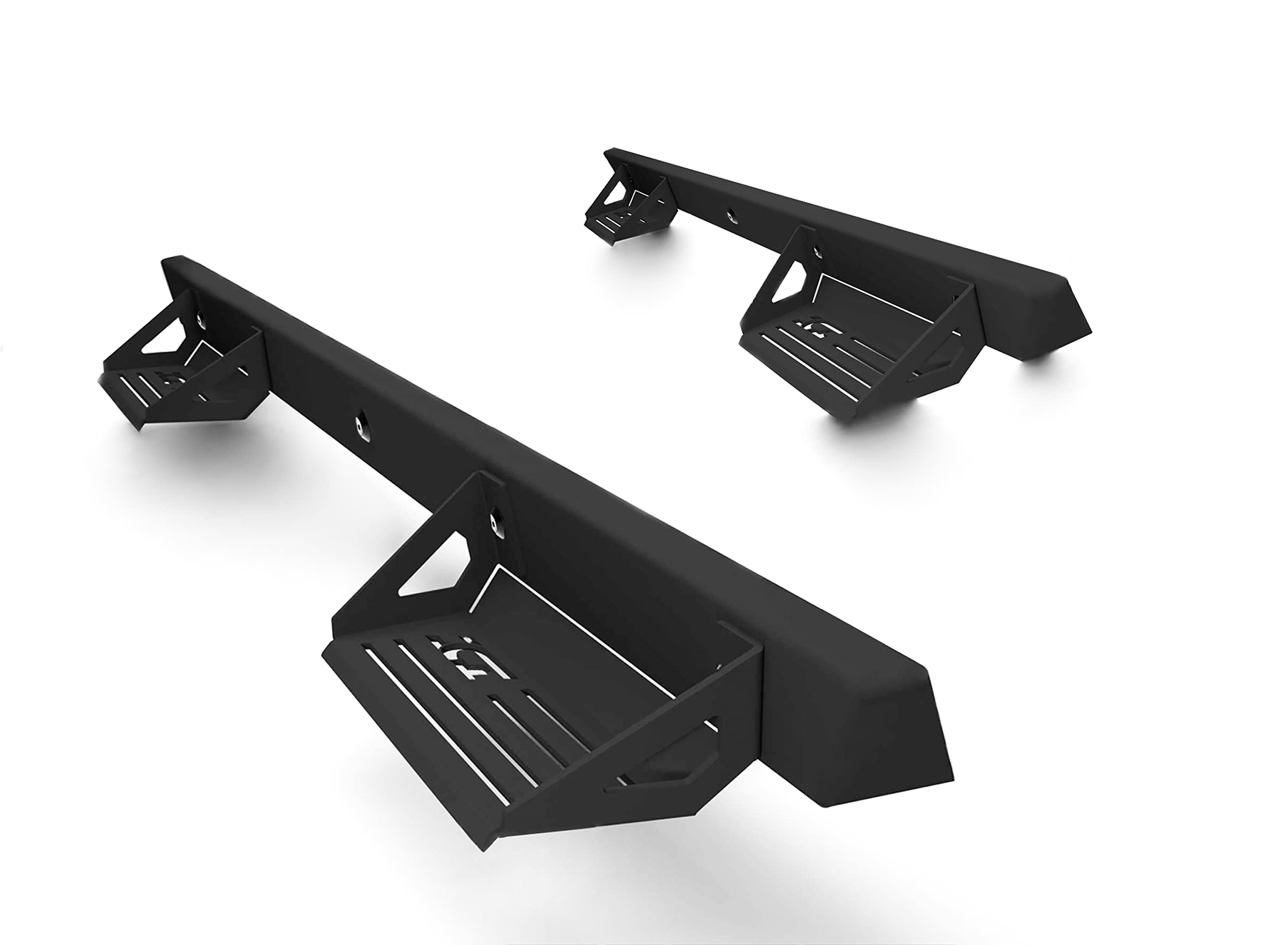 ICI Aluminum Side Steps Compatible with 2019-2022 Dodge Ram 1500 Crew Cab - Durable Alumilite Step Rails for Easy Entry & Exit | Perfect for Off-Roading, Truck Accessories & Heavy-Duty Use