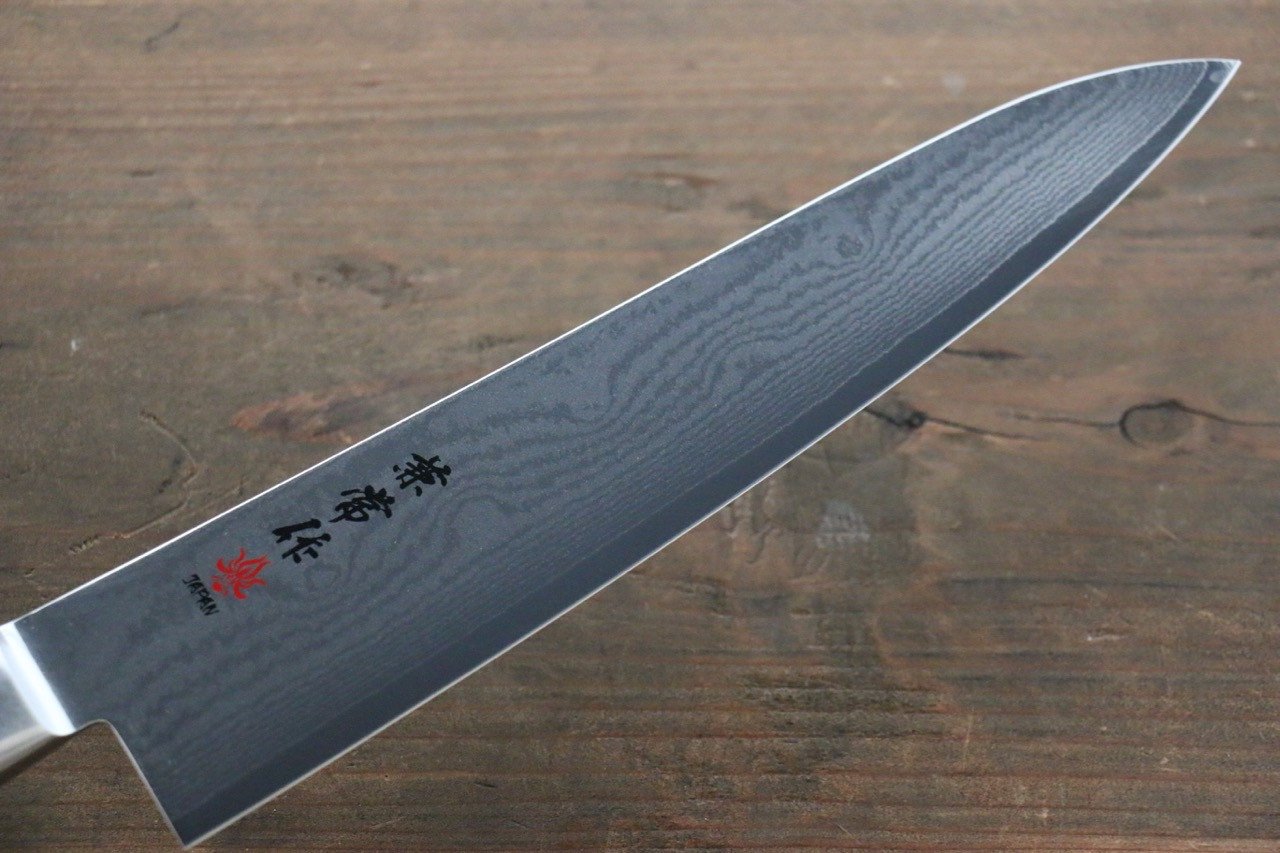 Premium Kanetsune VG10 33-Layer Damascus Gyuto Chef Knife 210mm with Pakkawood Handle - Japanese Kitchen Knife for Professional Chefs & Home Cooking, Perfect for Slicing, Dicing & Meat Cutting