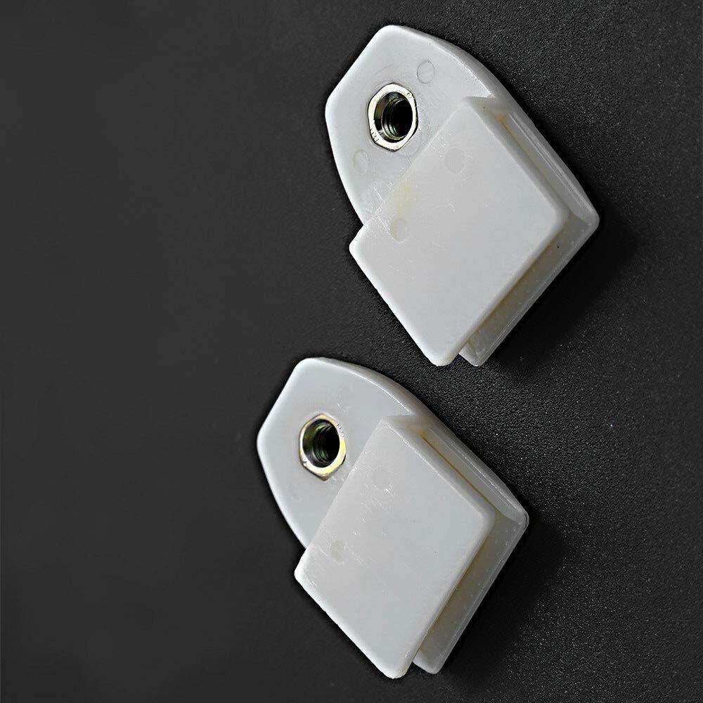 2-Pack Window Door Glass Channel Clips Replacement for 1988-2015 Honda Accord & Civic - Durable Sash Clips for Smooth Window Operation - Perfect for Auto Repair and DIY Car Maintenance