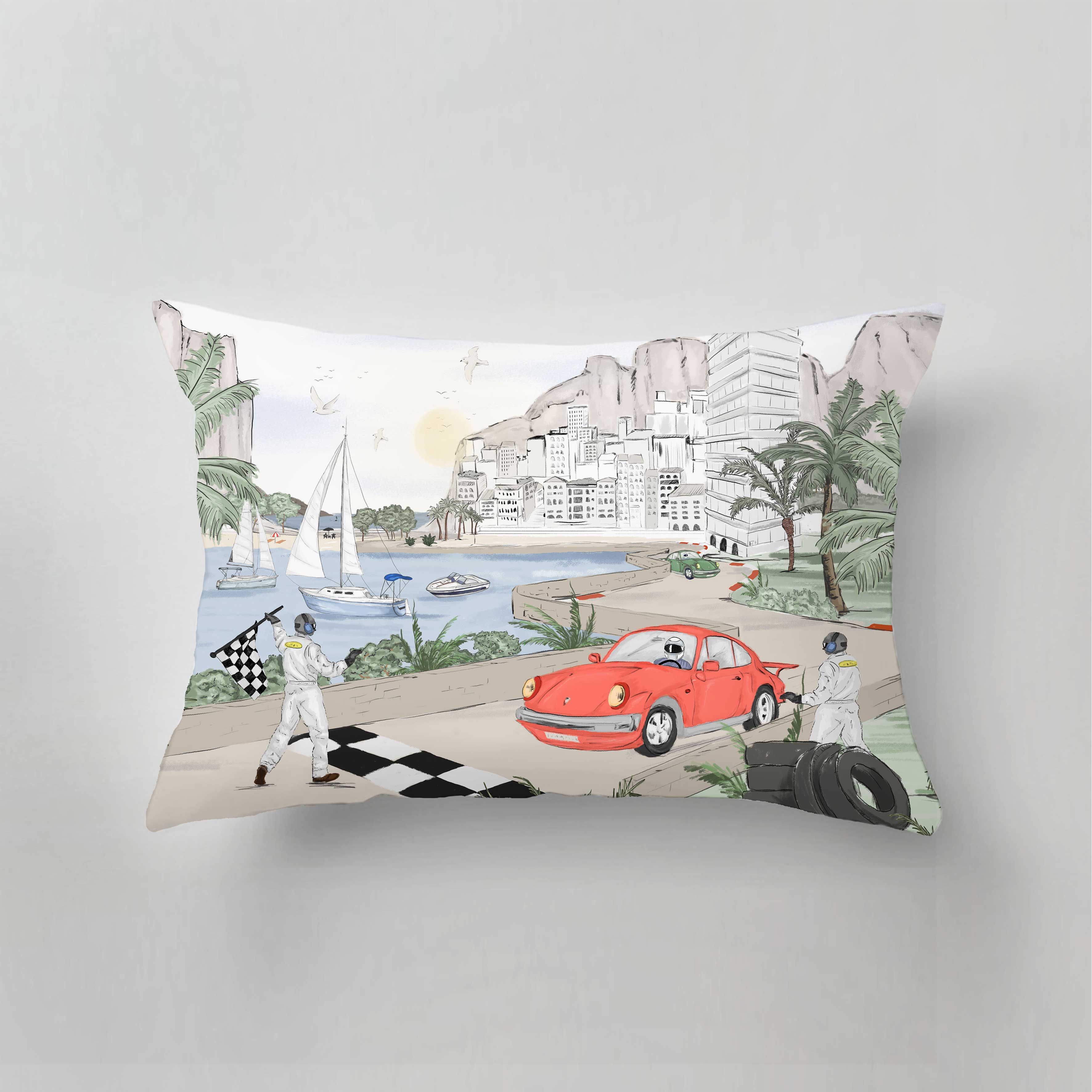 Premium Outdoor Pillow Monaco - Waterproof & UV Resistant Cushion for Patio, Poolside, and Garden Comfort - Perfect for Relaxing Outdoors