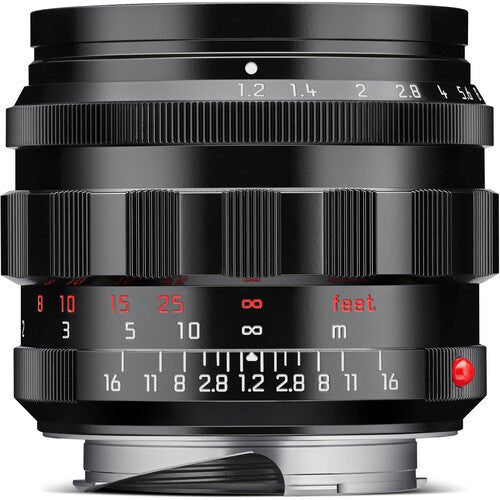 Leica Noctilux M 50mm f/1.2 ASPH Lens - Glossy Black Paint Finish - Premium Fast Aperture Prime Lens for Leica M Mount Cameras - Perfect for Low Light Photography, Portraits & Street Shooting
