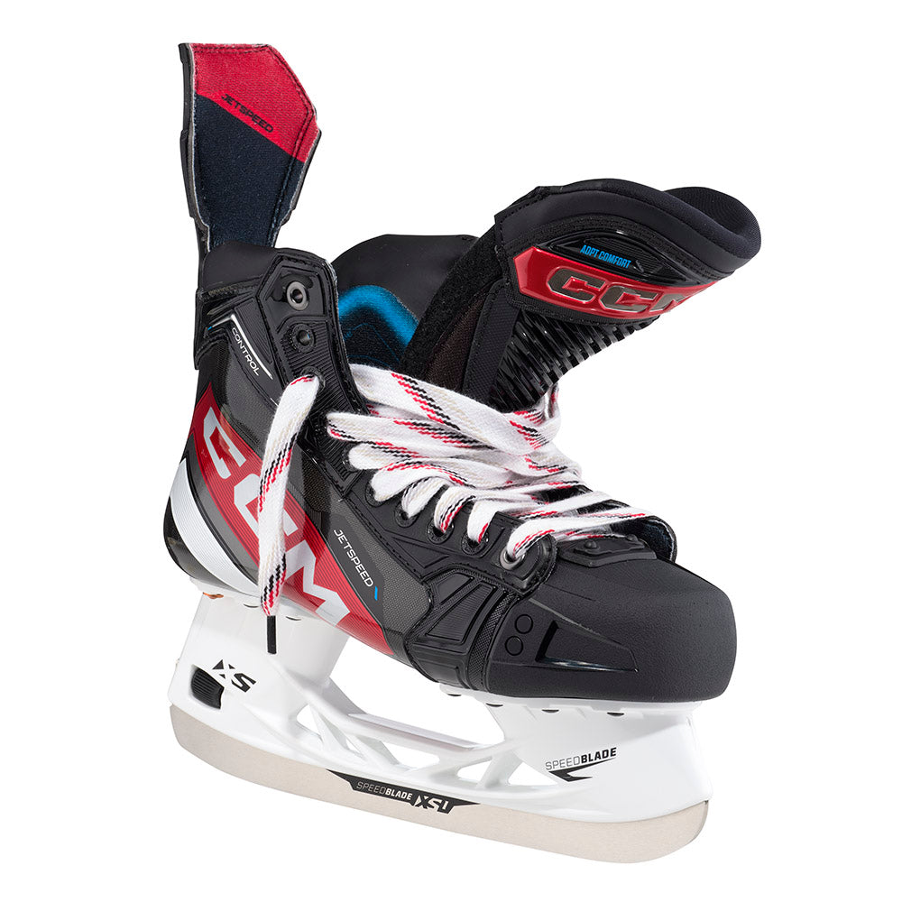 CCM Jetspeed Control 2023 Senior Ice Hockey Skates - Professional Performance Skates for Men & Women - Perfect for Competitive Play & Training on Ice Rinks