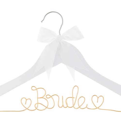 White With Light Gold and Bow