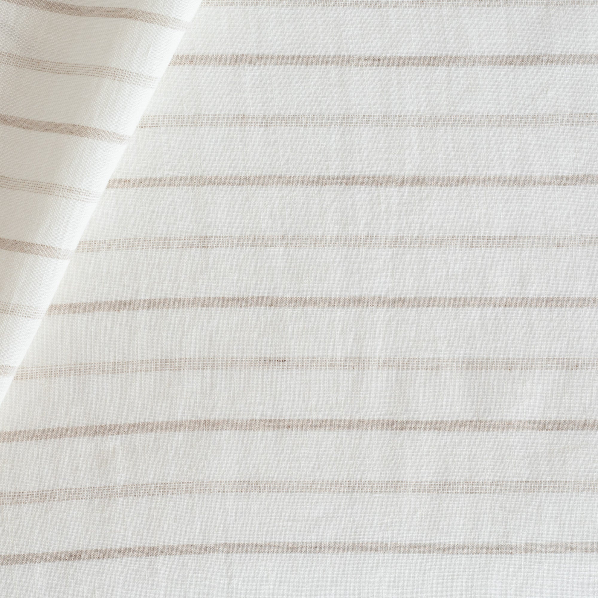 Premium Fraser Stripe Fabric - 100% Natural Cotton Woven Textile for Upholstery, Curtains & Home Decor Projects