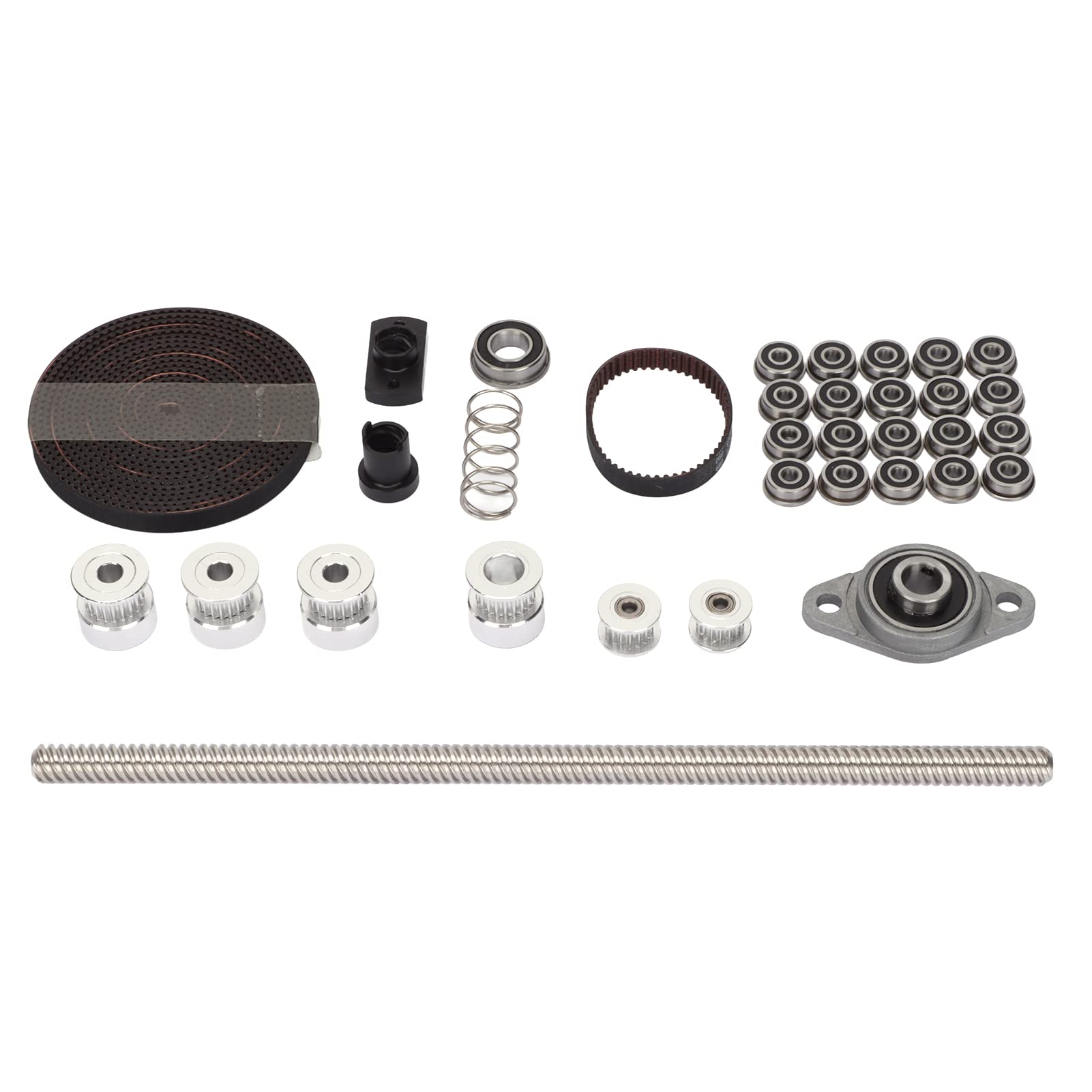 CICIGLOW 3D Printer Belt Drive Kit - Metal GT2 Drive Upgrade Kit with Stepper Motor for Voron V0 | Easy Assembly Replacement Accessories | Improve 3D Printing Precision & Speed for DIY Projects & Prototyping