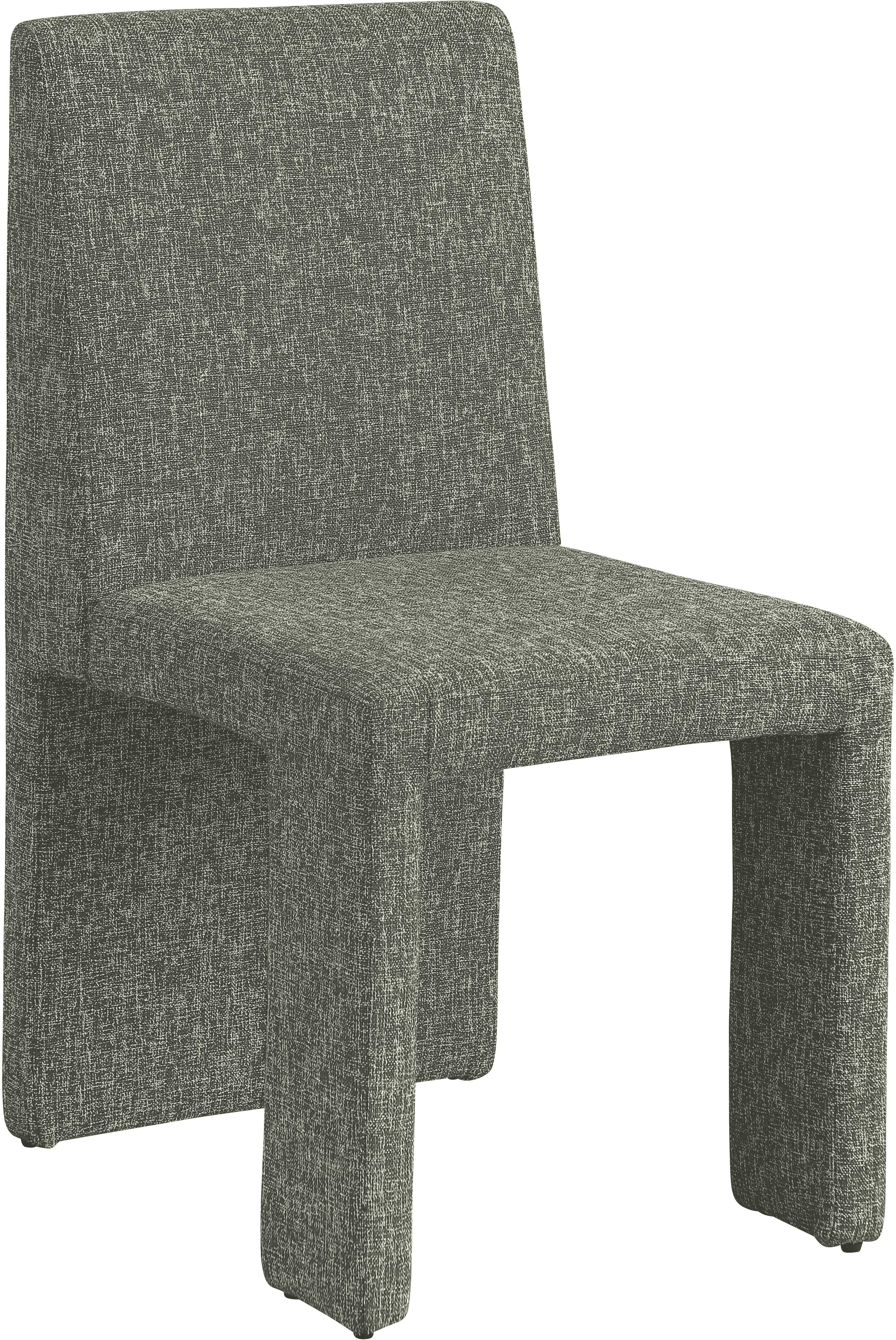 Benson Linen Textured Fabric Dining Chair - Modern Farmhouse Style Upholstered Seat for Kitchen, Dining Room & Home Decor | Comfortable & Durable