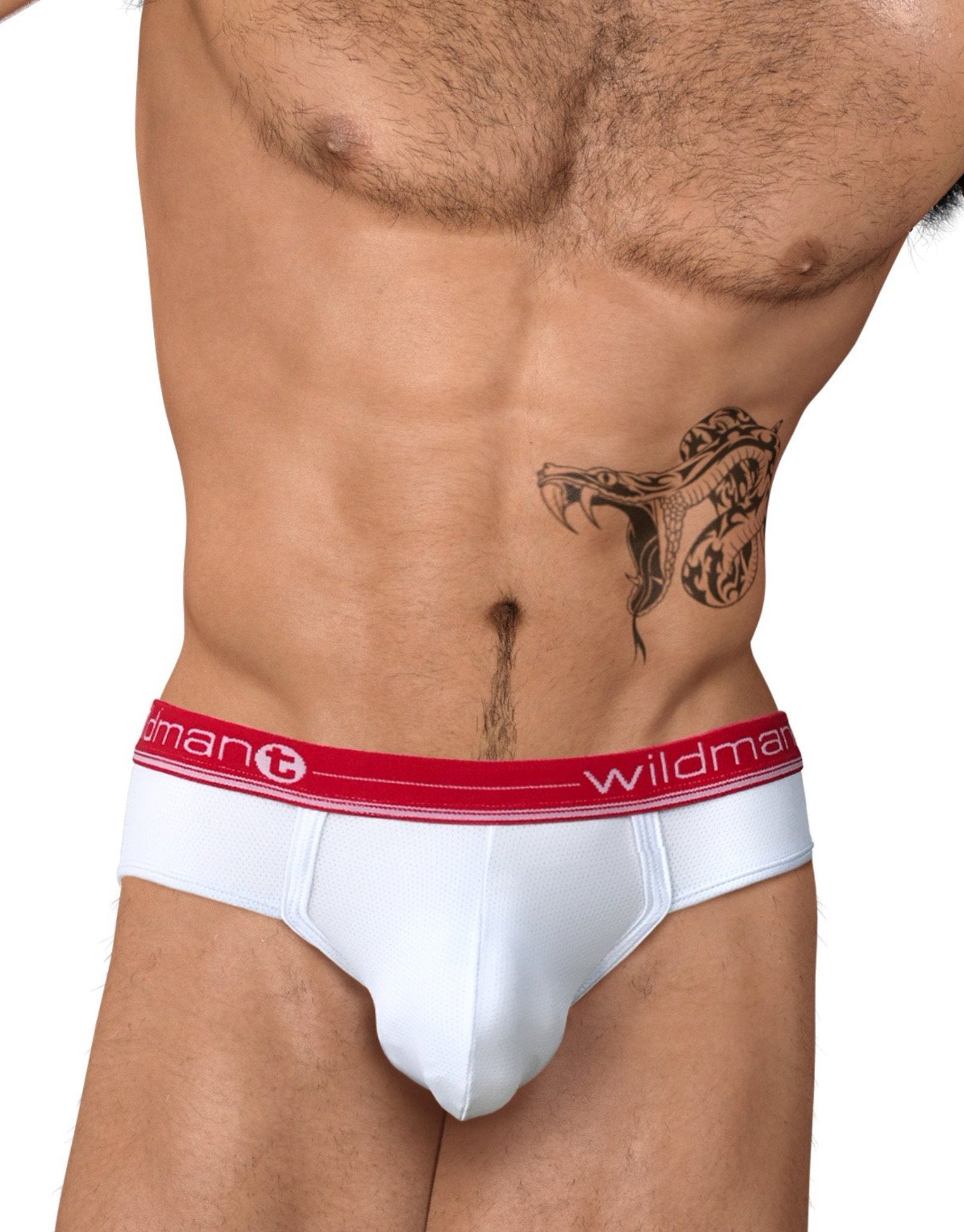 Wildmant Summer Big Boy Pouch Brief - Comfortable Men's Underwear for Hot Weather, Breathable Cotton Boxer Briefs with Support Pouch - Perfect for Gym, Travel & Everyday Wear