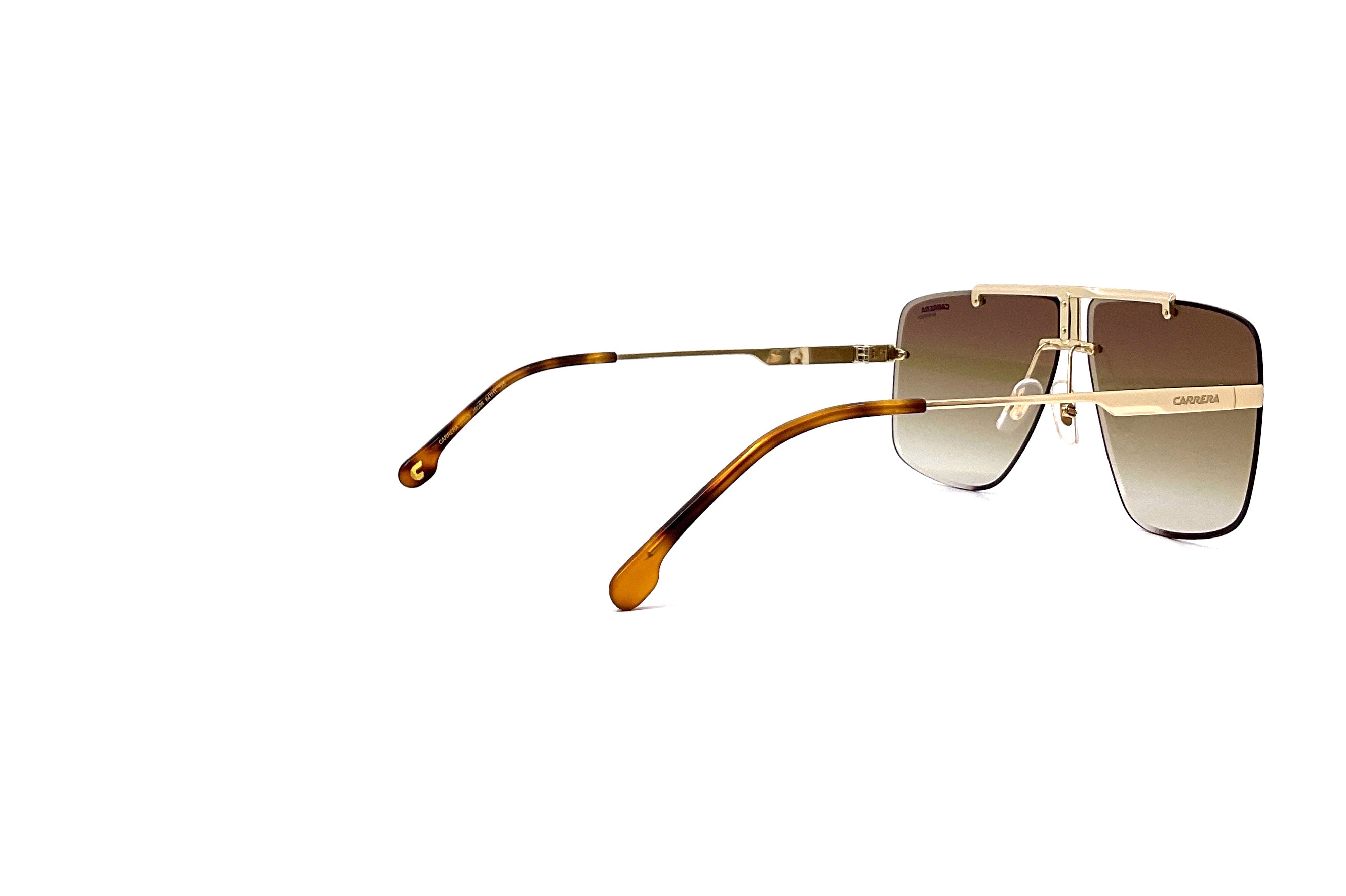 Carrera 1016/S Gold Sunglasses for Men & Women - UV Protection, Fashion Eyewear for Outdoor Activities, Driving, and Travel