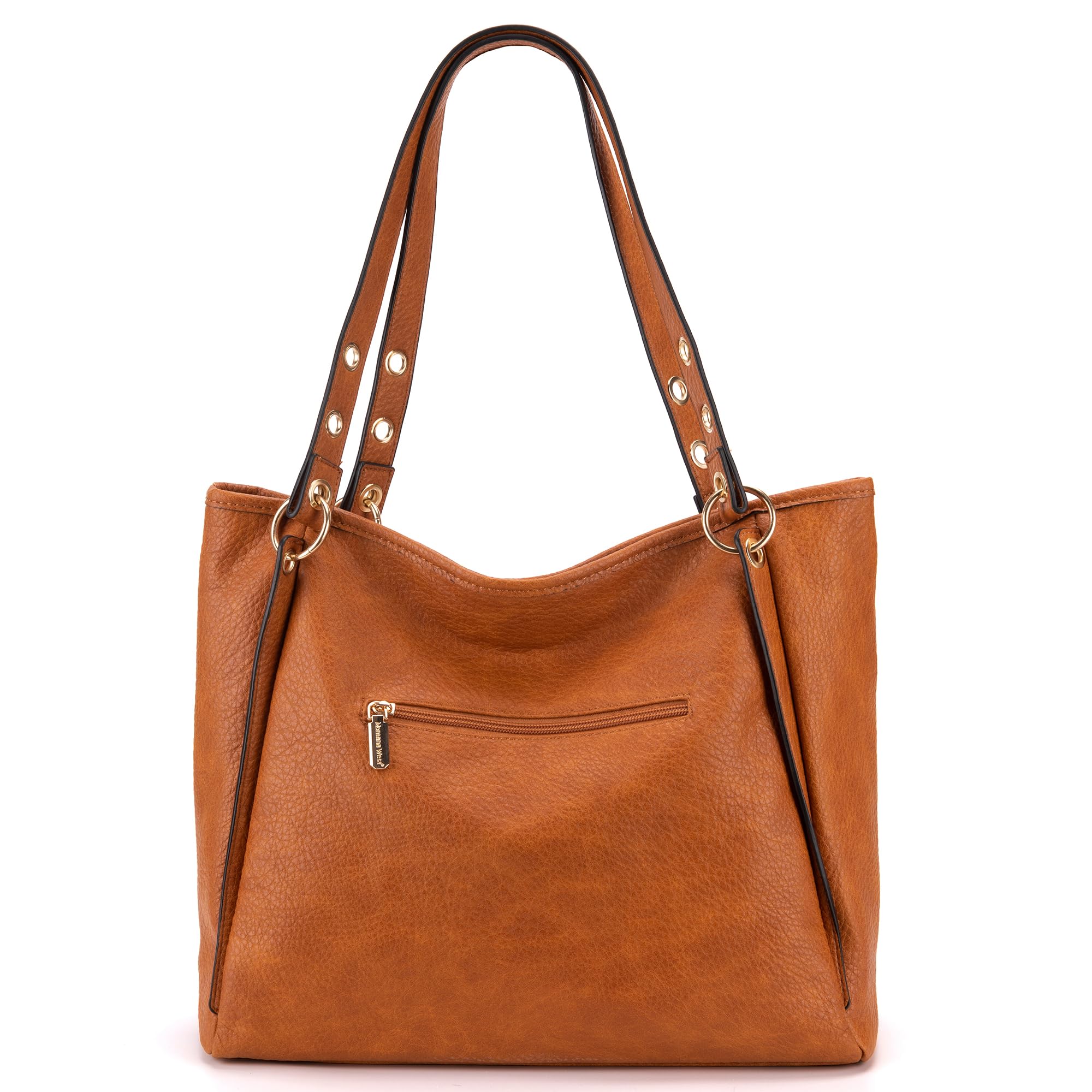 Montana West Large Tote Bag for Women - Stylish Leather Shoulder Purse & Handbag for Work, Travel & Everyday Use