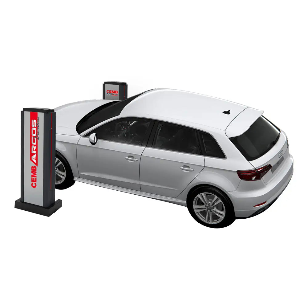 Cemb ARGOS Drive-Thru Wheel Alignment System for Two Post Lifts – Professional Vehicle Alignment Tool for Auto Shops & Garages – Perfect for Quick and Accurate Wheel Alignment Checks