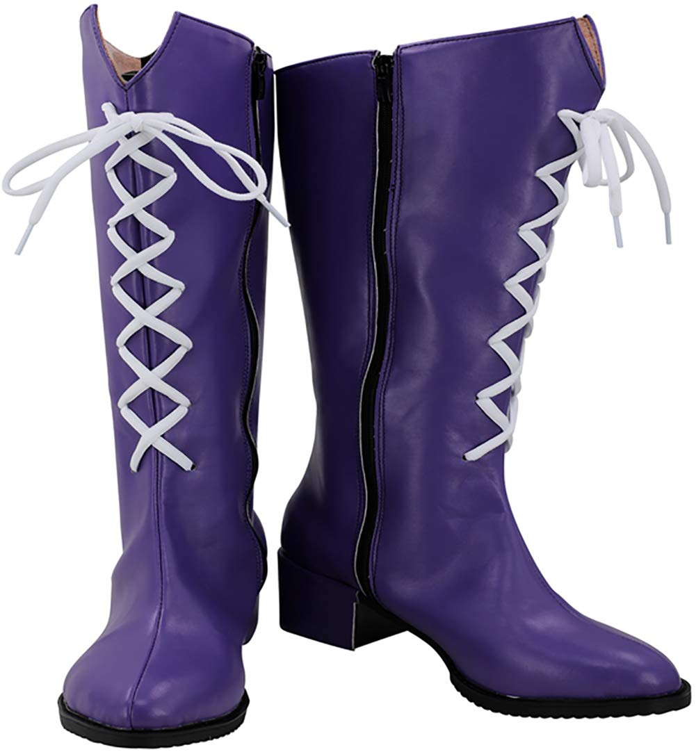 Sailor Moon Cosplay Boots - Sailor Saturn Anime Costume Shoes for Halloween, Cosplay Events & Themed Parties | High-Quality Faux Leather & Comfortable Design