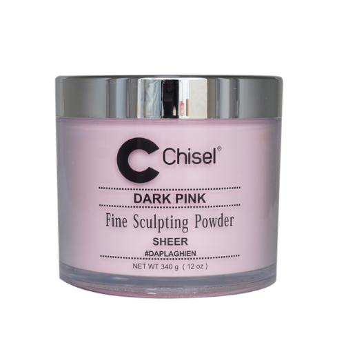 Dark Pink Acrylic Powder for Nails - Professional Chisel Nail Art Kit for Salon & DIY Manicure at Home