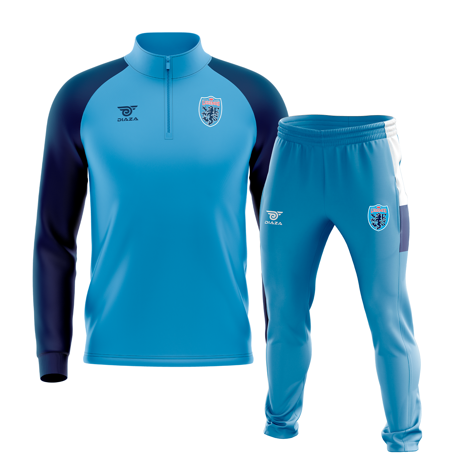 Legends FC Away Tracksuit - Men's Soccer Training Suit with Moisture-Wicking Fabric - Perfect for Football Practice, Gym Workouts & Casual Wear