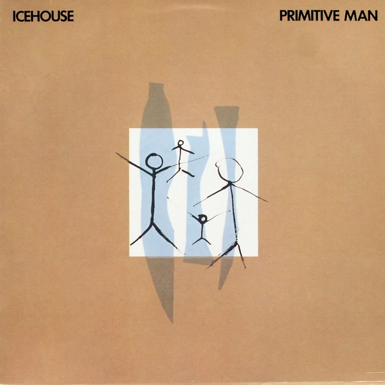 Icehouse - Primitive Man - Chrysalis - 204 980 | Vintage Rock Vinyl Record | Perfect for Music Collectors & Retro Enthusiasts