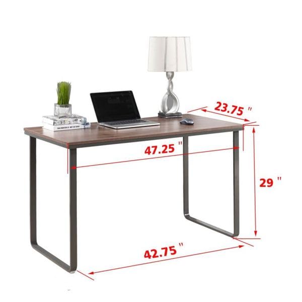 Ergonomic Home Office Computer Desk - Adjustable Workstation for Remote Work & Study | Compact Design for Small Spaces