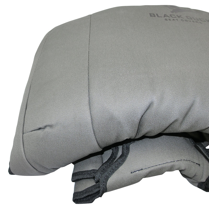 Premium Black Duck Denim Grey Seat Covers for LDV V80 Van & Cab Chassis (2013-Present) - Durable Protection for Work Vans, Delivery Vehicles & Commercial Use