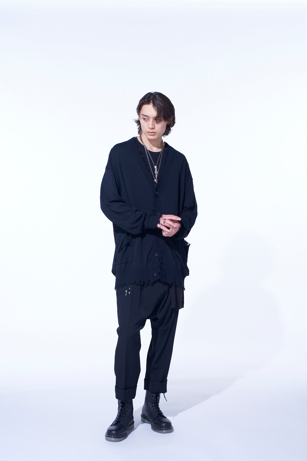 Compact Twist 10g Damaged Knit Cardigan for Women - Cozy Lightweight Open Front Sweater for Fall Layering & Casual Outfits