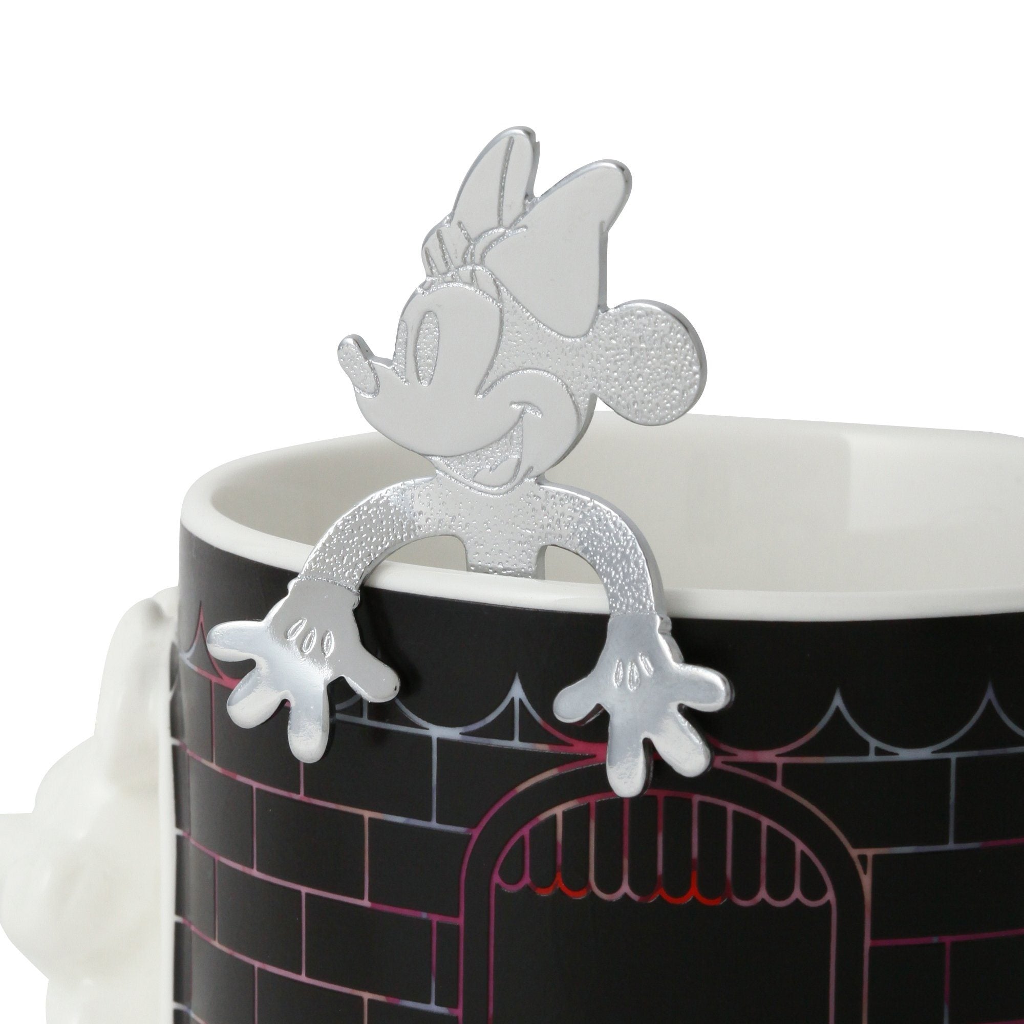 Disney Minnie Mouse Silver Coffee Spoon - Perfect for Tea, Desserts, and Coffee Lovers - Cute Gift for Disney Fans