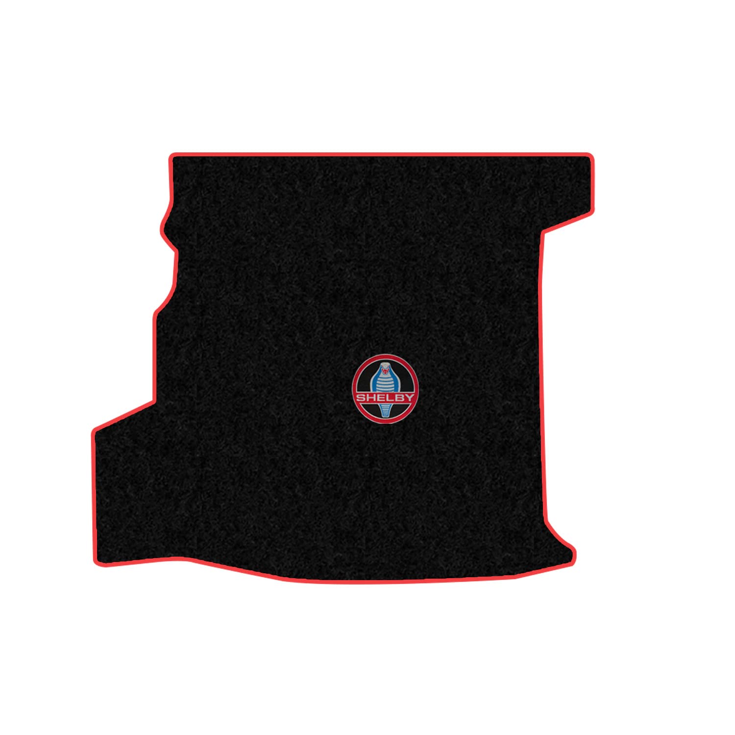 Premium Luxury Custom-Fit Carpeted Floor Mats for 2007 Shelby Mustang Coupe (Black, with Shaker) - Premium Binding & Shelby Circle Design | Perfect for Daily Driving & Car Shows