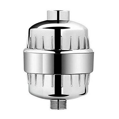 Vitamin C Shower Head Filter for Hard Water - Removes Chlorine, Fluoride & Impurities - Consistent High Pressure Water Flow - 2 Pack (Ideal for Dry Skin & Hair Care in Hard Water Areas)