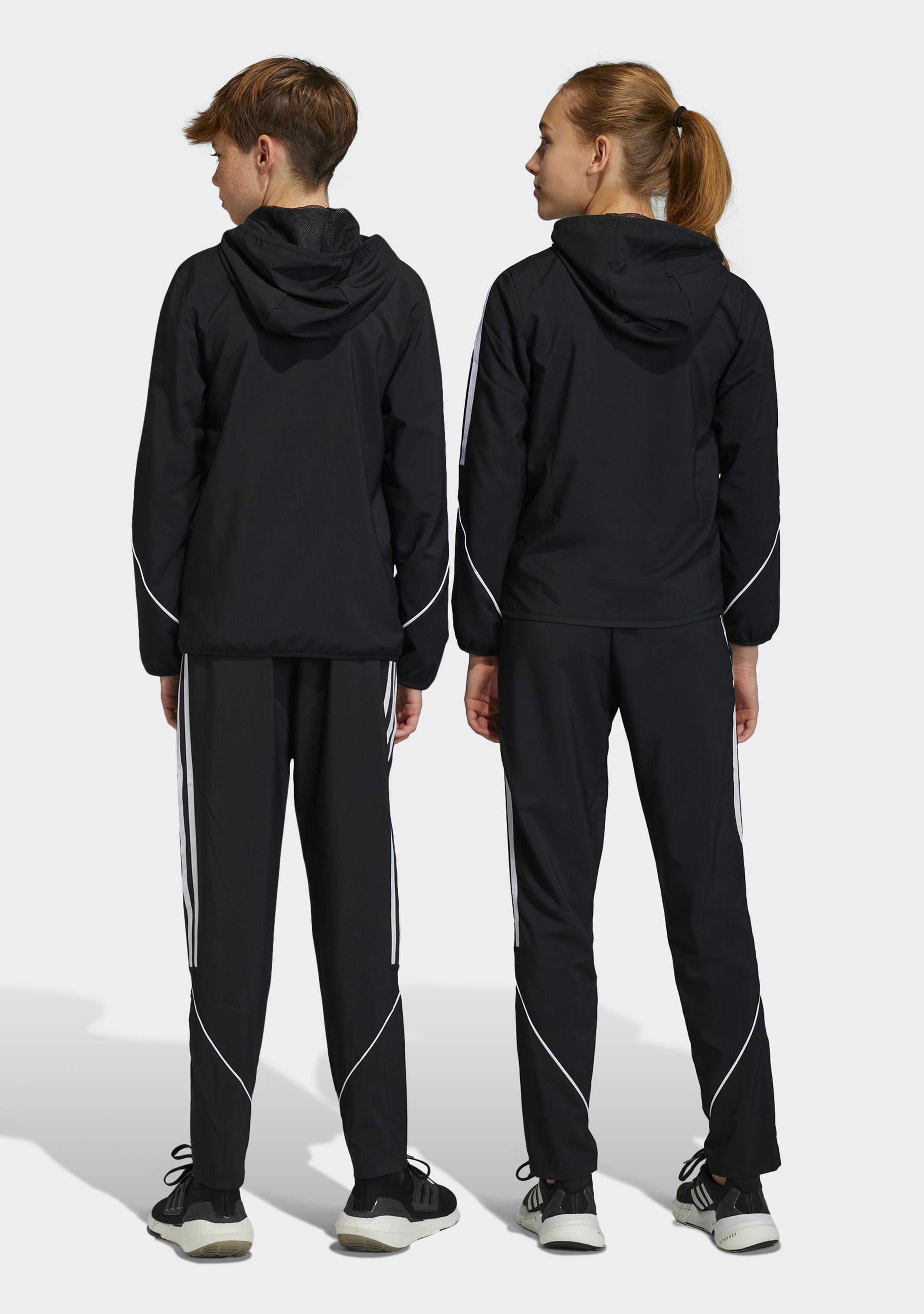 Adidas Kids' Tiro 23 League Woven Pants - Black | Youth Soccer Training & Casual Wear | Perfect for Practice, Games & Everyday Outfits