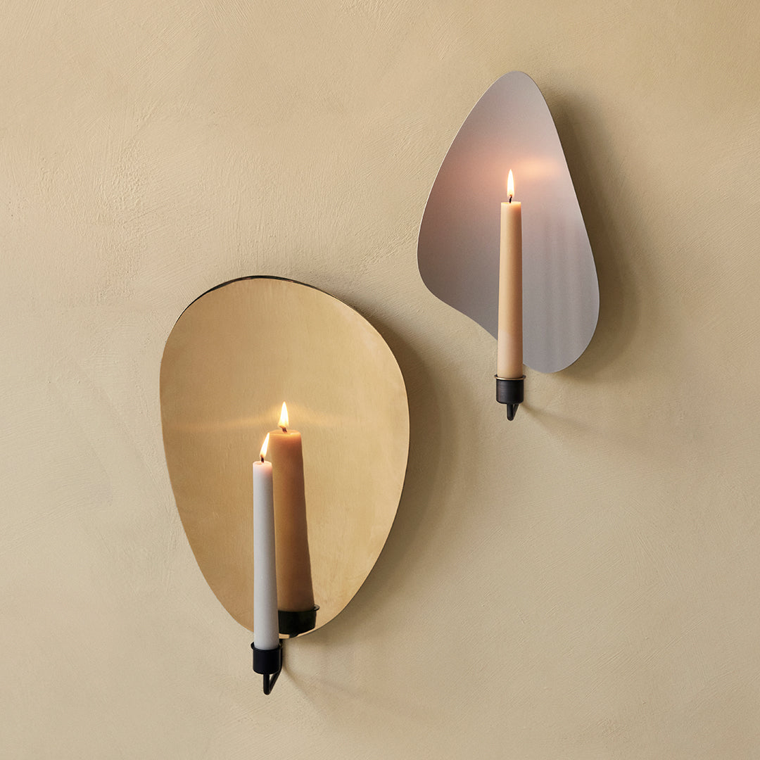 Flambeau Decorative Wall Candle Holder - Elegant Metal Sconce for Home Decor, Wedding, Restaurant & Outdoor Lighting