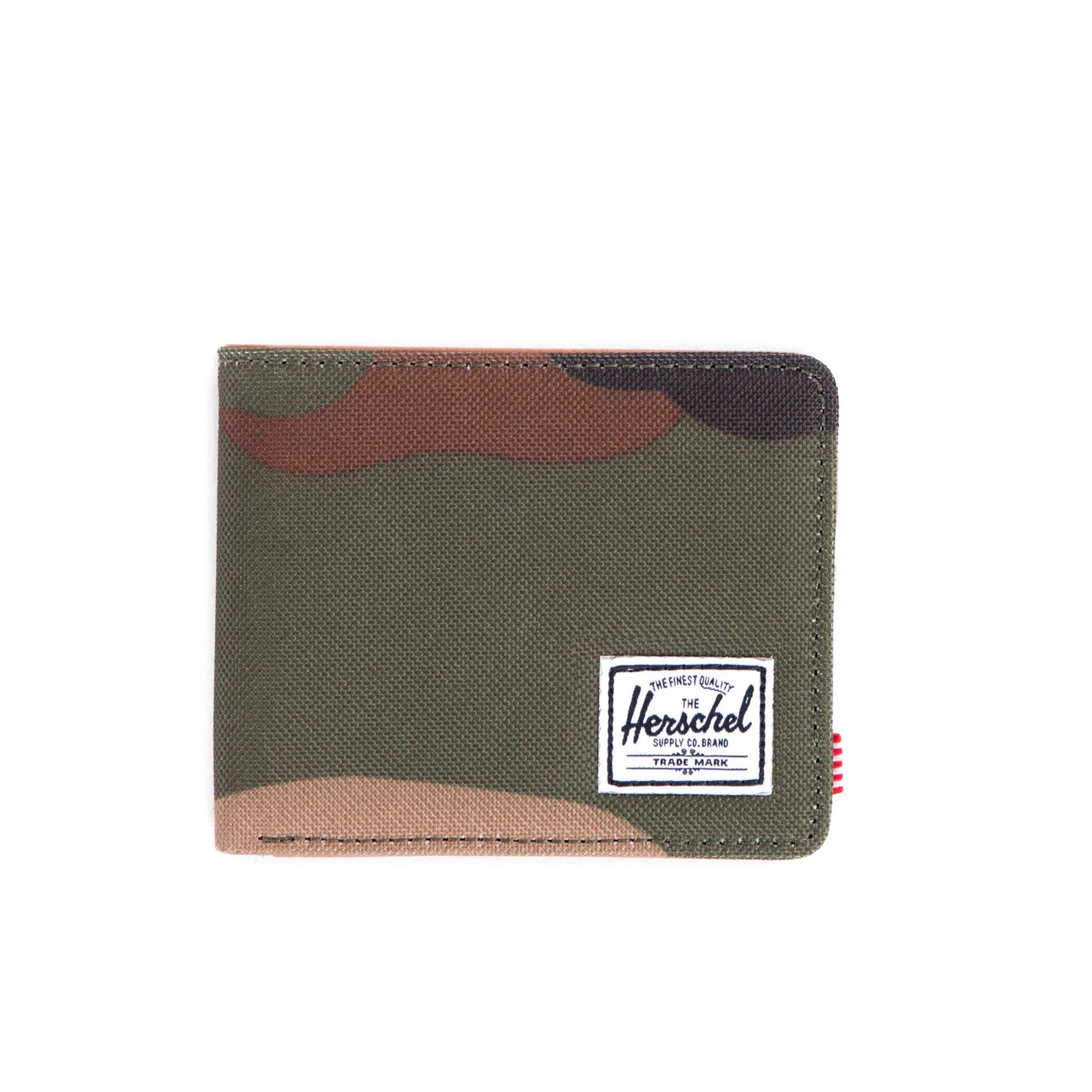 Herschel Hank Wallet - Woodland Camo RFID Blocking Bifold Wallet for Men | Travel & Everyday Carry Essentials
