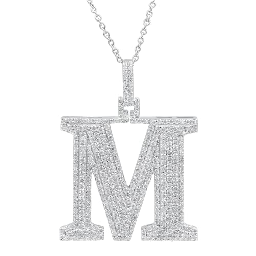 Initial M Necklace