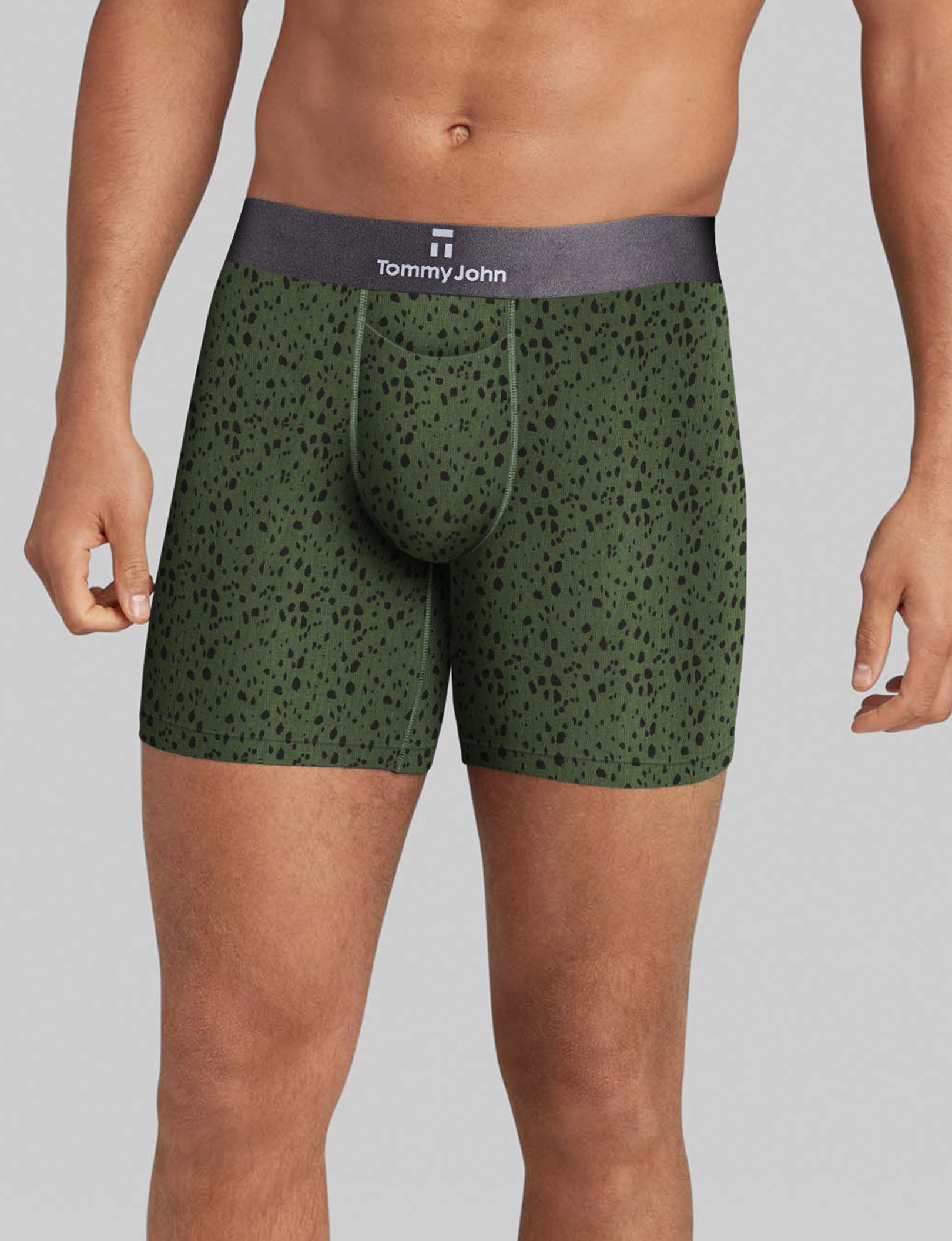 Second Skin Mid-Length Boxer Briefs - 6 Pack | Ultra Soft, Breathable Men's Underwear for All-Day Comfort | Perfect for Workouts, Travel & Everyday Wear