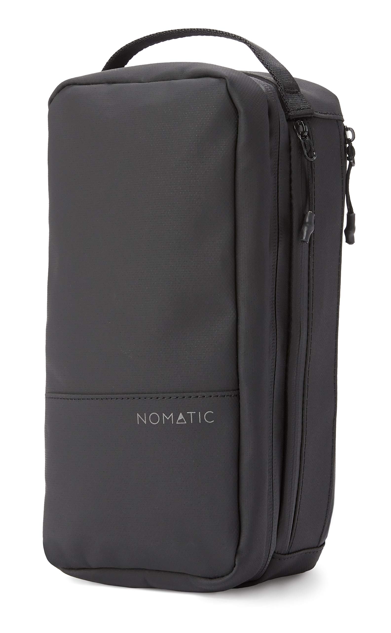 NOMATIC Large Travel Toiletry Bag V2 - Waterproof Hanging Organizer for Toiletries & Makeup - Perfect for Airplane, Camping & Gym Essentials (Black)