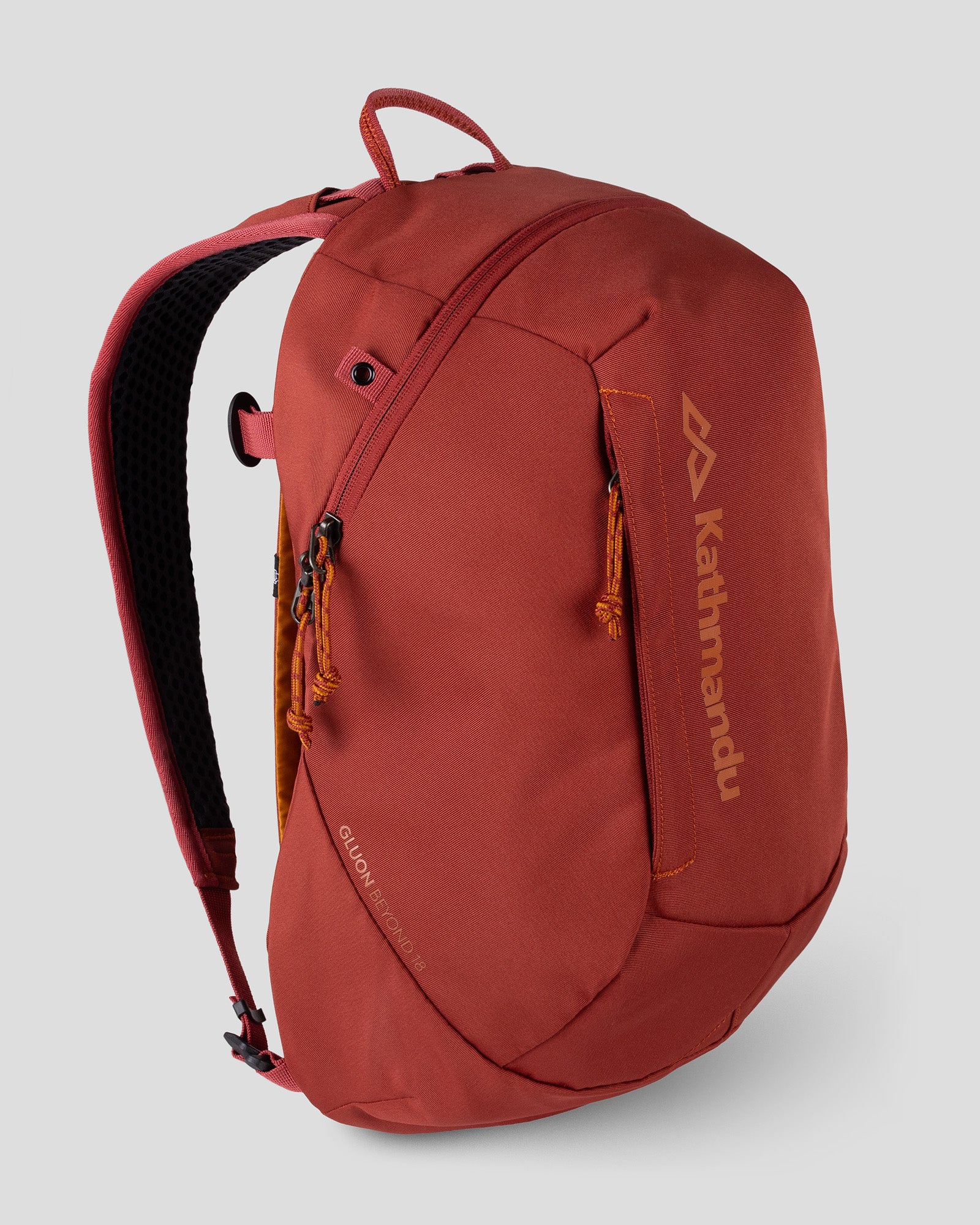 Gluon Beyond Backpack 18L Redwood - Lightweight Hiking Backpack for Men & Women - Perfect for Travel, Camping, and Outdoor Adventures