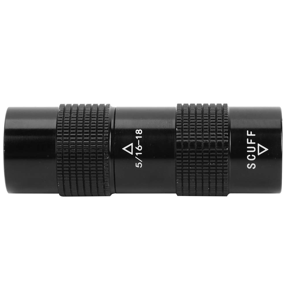 Demeras 4-in-1 Metal Billiards Tip Press Tool - Anti-Rust Pool Cue Tip Shaper & Shaping Tool for Professional & Home Use | Perfect for Pool Halls, Game Rooms & Billiard Accessories