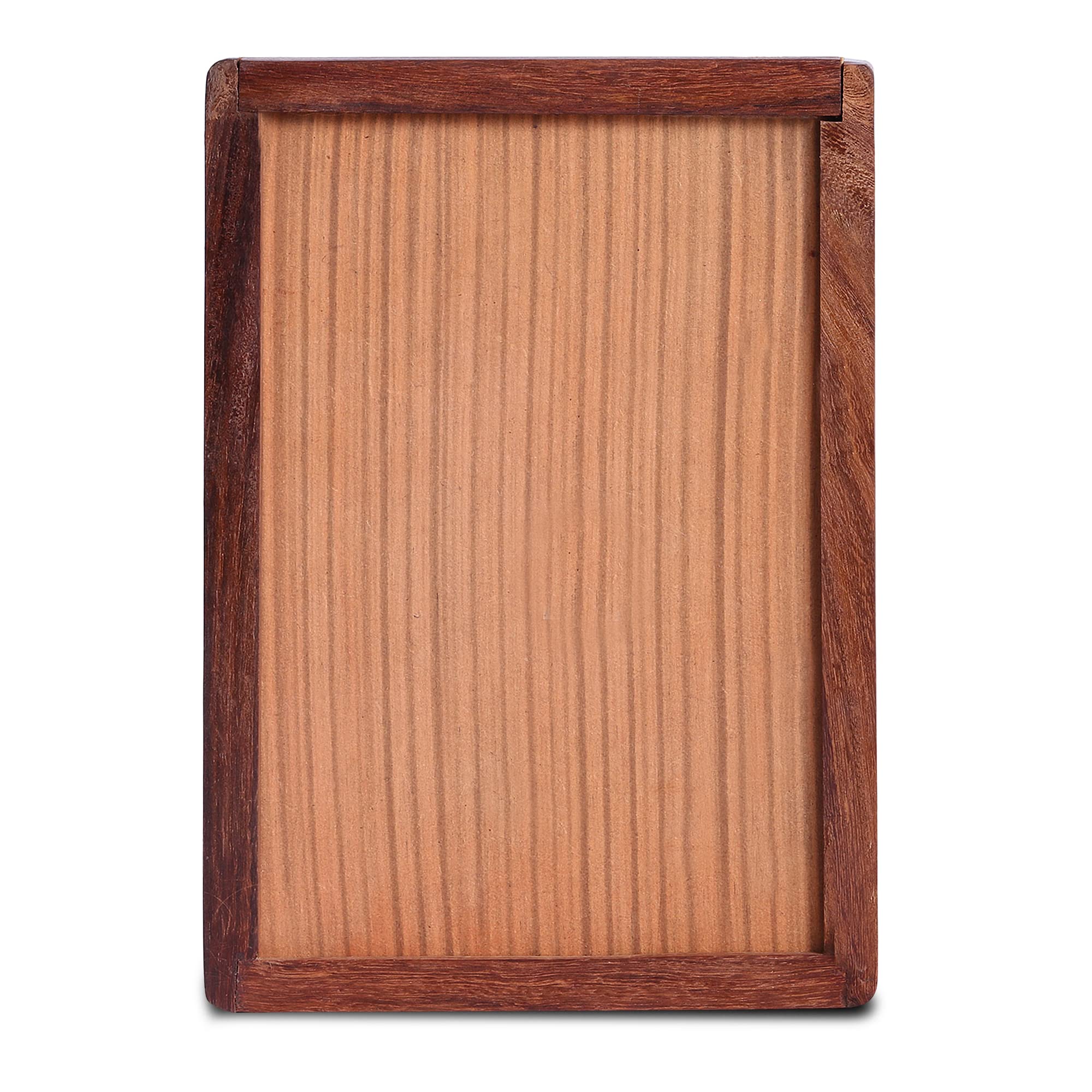 Handcrafted Wooden Keepsake Urn Box for Human & Pet Ashes - Memorial Cremation Urn for Adults, Infants, Cats - Small Decorative Burial Urn for Home Display & Funeral Ceremonies