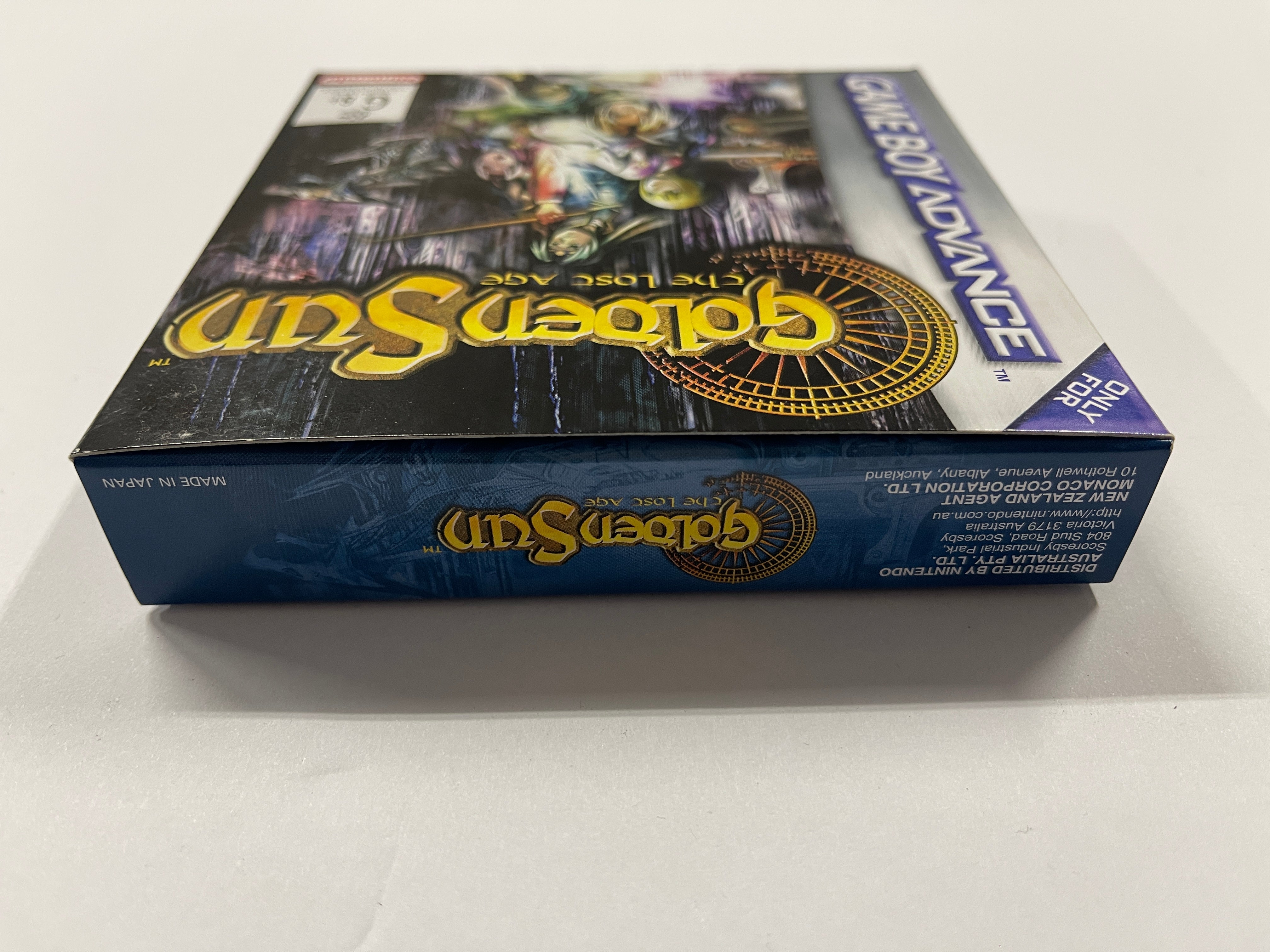 Golden Sun The Lost Age Complete In Box - GBA Game with Manual & Map - Perfect for Retro Gaming Collectors and Nintendo Fans