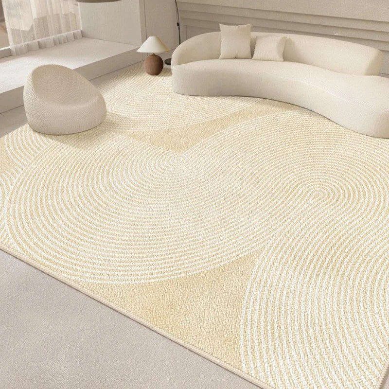 Jaylah Modern Wave Waterproof Area Rug - Non-Slip Soft Living Room Carpet for Home Decor, Bedroom, Nursery, Office | Indoor & Outdoor Use