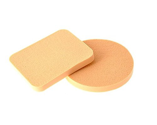 MAPPERZ Makeup Sponge & Powder Puff - Soft Blending Sponge for Foundation, Concealer & Powder - Vegan Cosmetic Sponge for Flawless Face & Neck Makeup - Set of 2 (Perfect for Liquid, Cream & Powder Formulas - Great for Everyday Makeup & Professional Use)