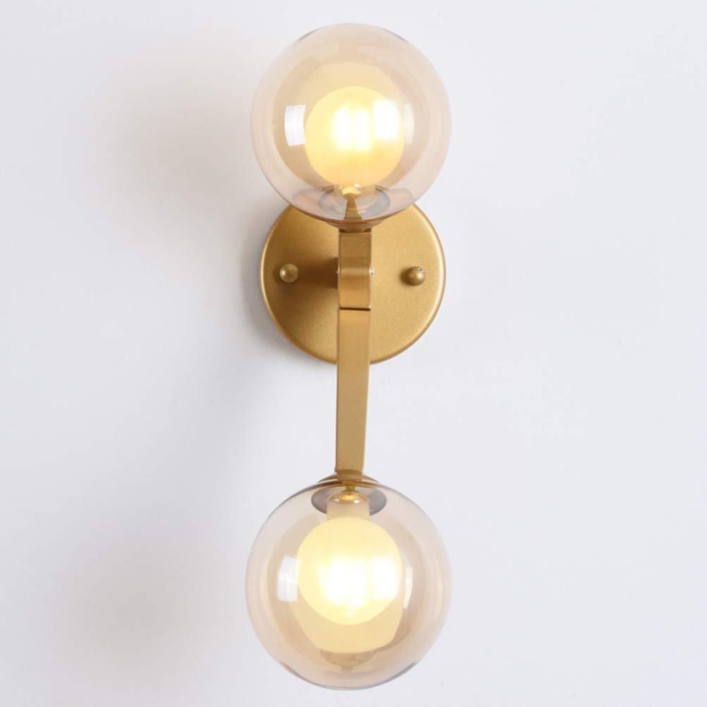 Modern LED Wall Sconce Lighting Fixture - Indoor Plaster Wall Lamp for Living Room, Bedroom, Hallway - Energy Efficient Home Decor for Ambient & Accent Lighting