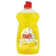 Fairy Lemon Dishwashing Liquid 450ml - Gentle & Effective for Hand Washing Dishes, Pots & Pans - Ideal for Kitchen, Home & Restaurant Use