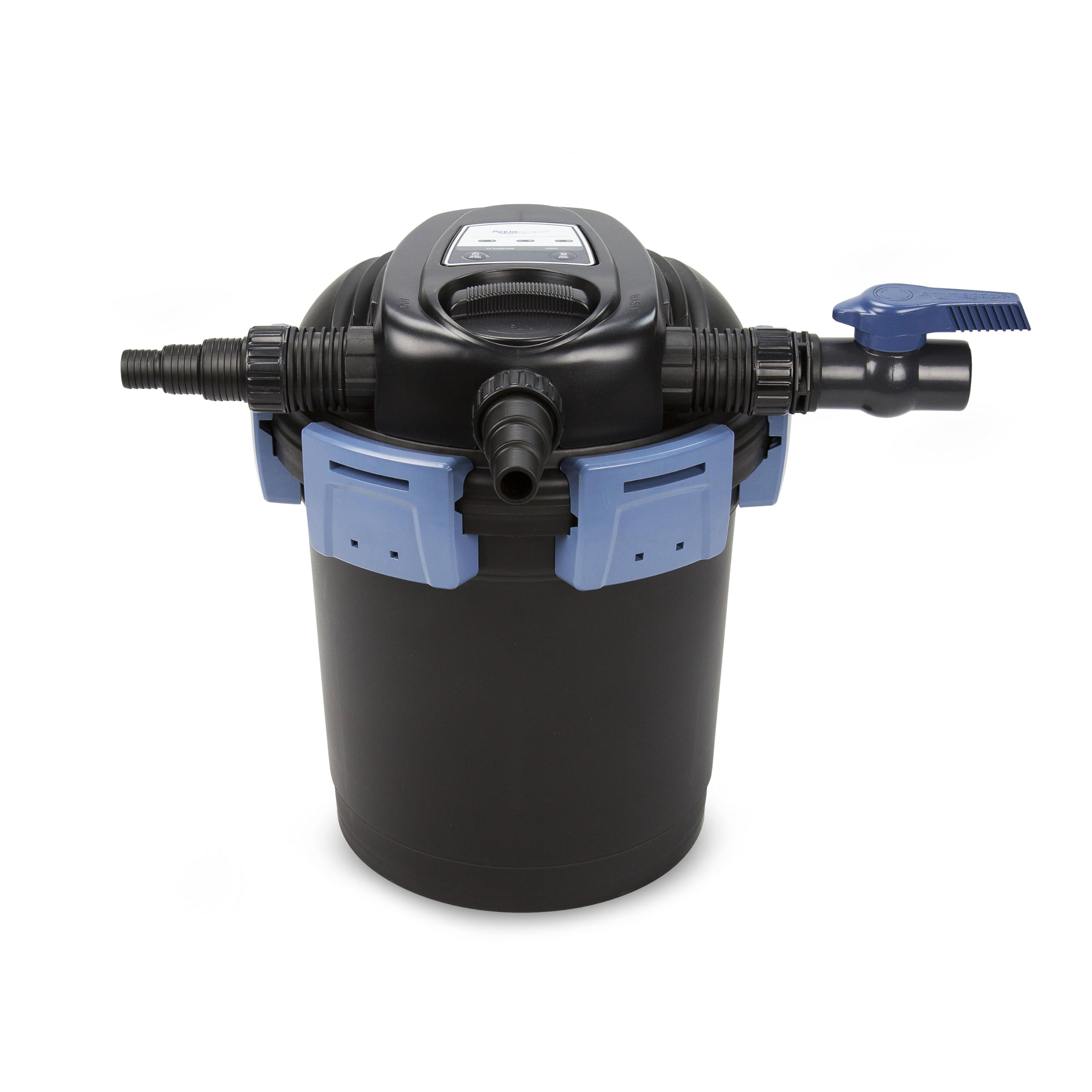 Aquascape 95053 UltraKlean 2000 Gallon Biological Pressure Filter with 14W UV Clarifier - 2700 GPH Pond Water Feature Filter System for Koi Ponds, Waterfalls & Outdoor Water Gardens