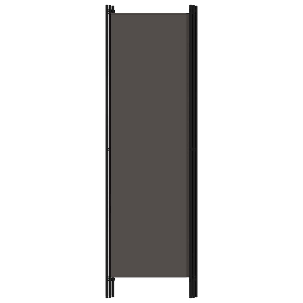 3-Panel Room Divider with Iron Frame & Fabric Screen - Portable Folding Partition for Home Office, Bedroom & Living Room - 59.1