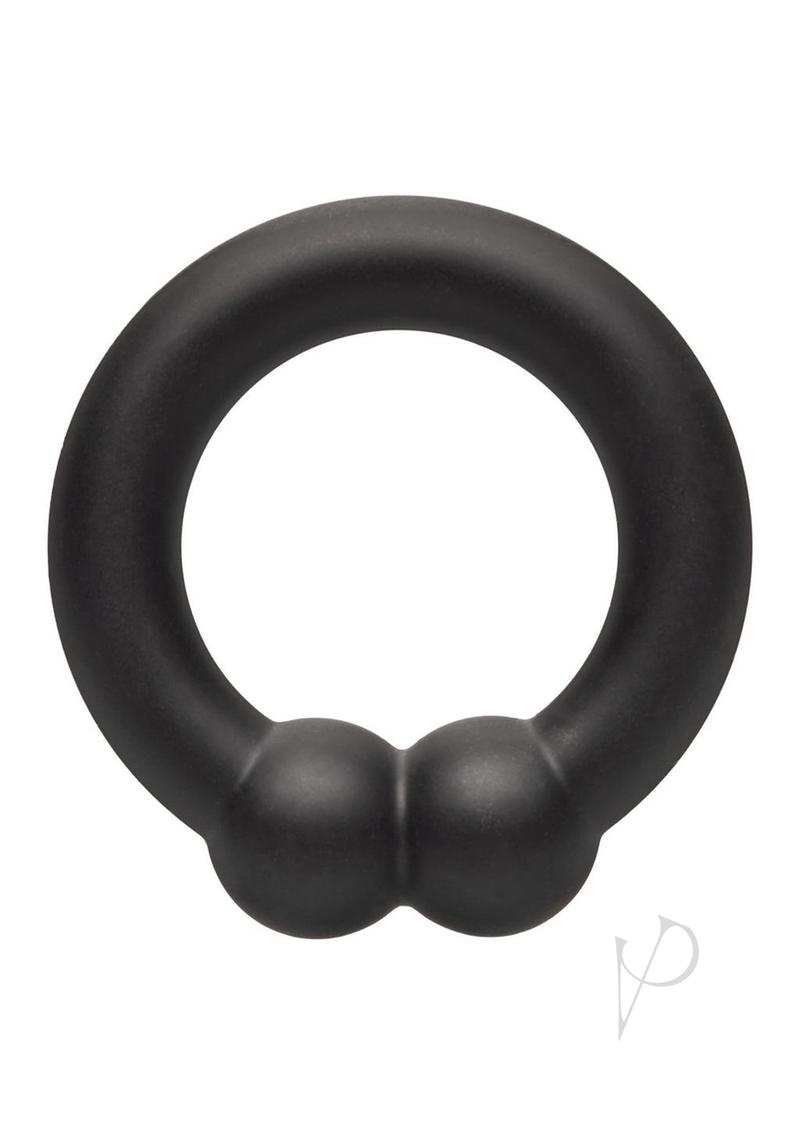 Alpha Liquid Silicone Muscle Ring - Black | Flexible Workout & Gym Accessory for Men | Perfect for Weightlifting, CrossFit & Fitness Training